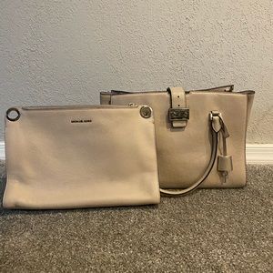 MK Handbag Bond large leather satchel/shoulder bag